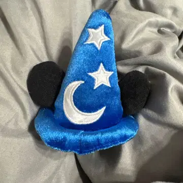 미키 마법사 모자 머리띠 핑