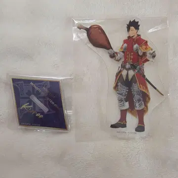 하이큐!! 쿠로오 테츠로 CAPCOM 카페 몬헌 BIG 아크릴 스탠드