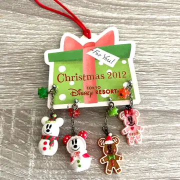 도쿄 디즈니 리조트 디즈니 크리스마스 2012 귀걸이 세트