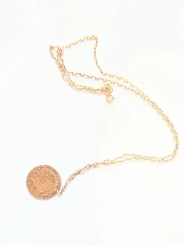 ( 예약 중 ) MARIHA 코인형 펜던트 목걸이
