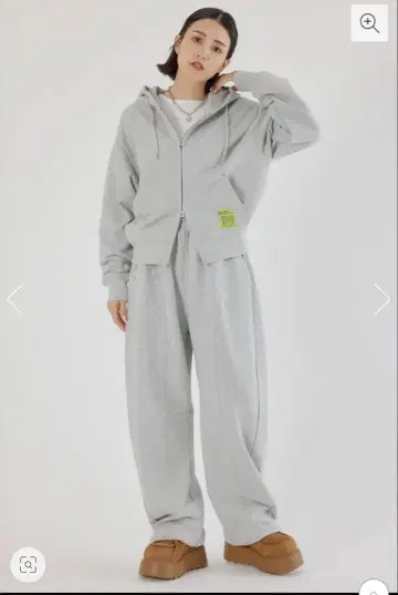 [ UNISEX ] SHARE 배럴 스웨트 팬츠 그레이 M