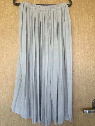AZ by M 그레이 플리츠 스커트 M 사이즈