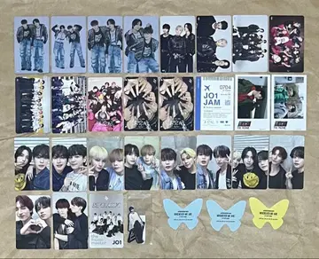 JO1 유닛 집합 트레이딩 카드