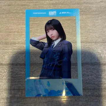 오노 마나미 신참자 폴라로이드풍 클리어 카드