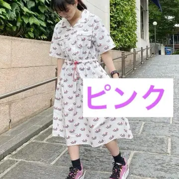 candystripper 셔츠 원피스