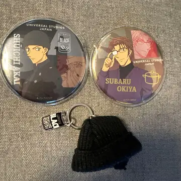 아카이 슈이치 후루야 레이 캔뱃지 세트 명탐정 코난