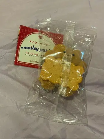 메이리 파라 마스코트 볼체인 가챠 버터 샌드 쿠키