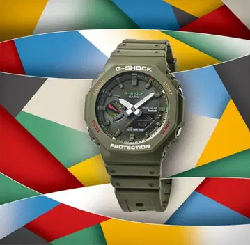 [ 새상품 ] G-SHOCK GA-B2100FC-3AJF 그린 그린