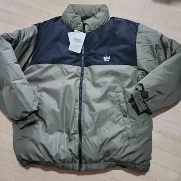 RODEO CROWN 다운 자켓 카키/블랙 FREE