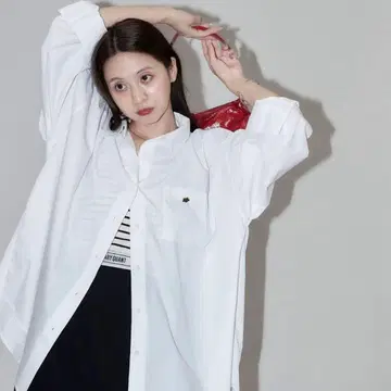 택 포함 새상품! 마리끌레르 빅 셔츠