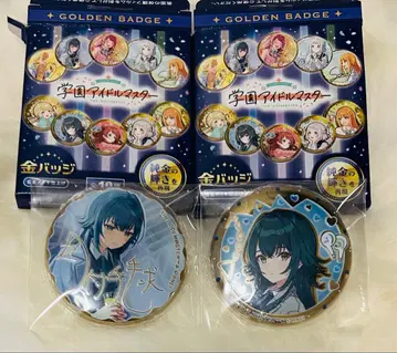 학원 아이돌 마스터 츠키무라 테마리 금 배지 2개 세트