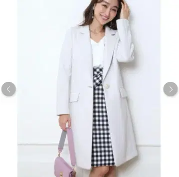 택 포함 새상품 아푸와이저 리셰 체스터 코트 라이트 그레이 사이즈 1