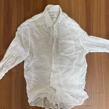 프랭크 & 아일린 화이트 긴팔 셔츠 XS