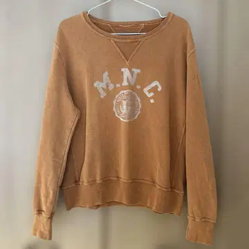 두 번째 클래스 맨투맨 테라코타 (브라운 계열) F