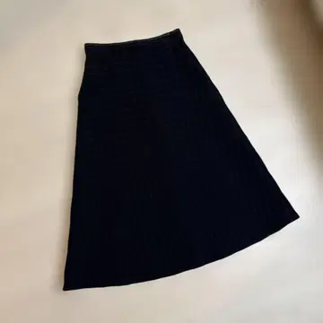 Ballisey 파이핑 플레어 롱 스커트 36