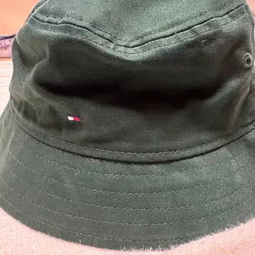 새상품 Tommy 버킷햇 S/M 다크 그린