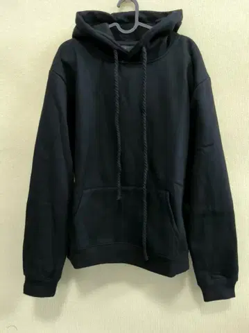 SynaWorld 블랙 그래픽 프린트 후드티