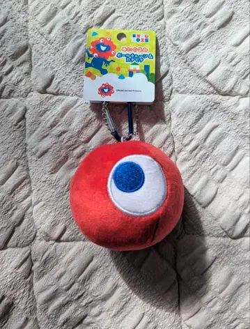 코먀크 봉제 인형 카라비너 체인