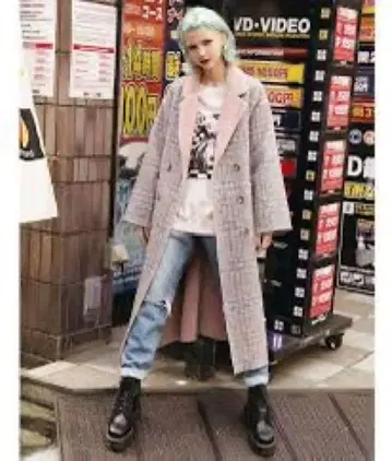 쥬에티 jouetie 보아 리버서블 체스터 코트