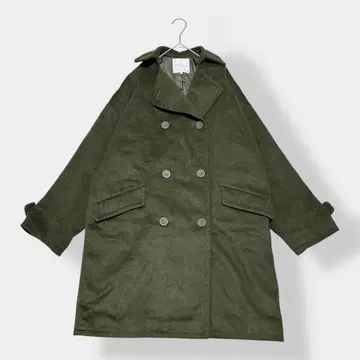 SEVENDAYS SUNDAY 세븐데이즈 선데이 롱 코트 카키 L