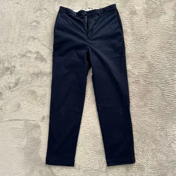 네이비 치노 팬츠 허리 약 40cm
