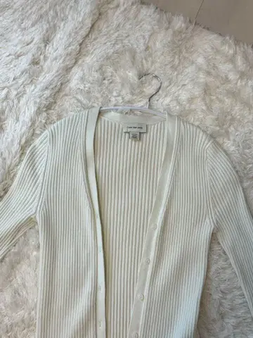 Calvin Klein Jeans 리브 가디건 XS