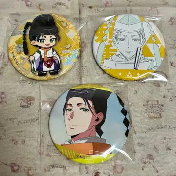 니게죠즈노 와카키미 니게와카 캔뱃지 스와 요리시게 3종 세트