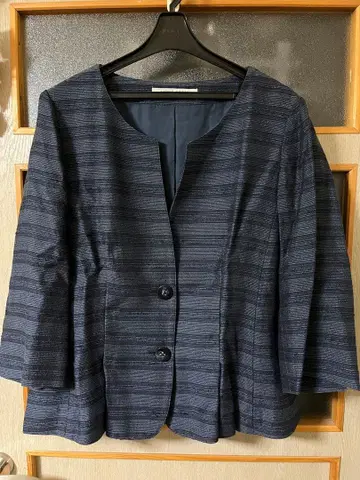 ANNE KLEIN 15호 노카라 자켓