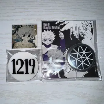 헌터헌터 토카시 요시히로전 요요풍 캔 아크릴 스티커 번호판