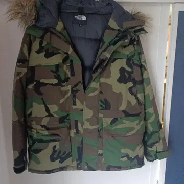 THE NORTH FACE 카모플라쥬 다운 자켓 L 사이즈