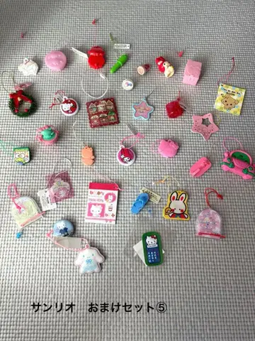 산리오 캐릭터 덤 세트 5 헤이세이 레트로 쇼와 레트로