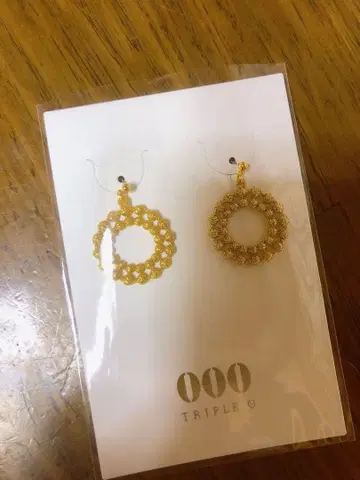 TRIPLE O 골드 후프 귀걸이 ER010P