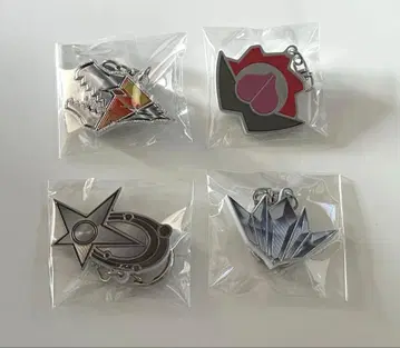 전 슈퍼 전대전 글리터 아크릴 키링 세트