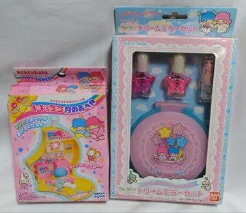 키키&라라 달의 방 드림 거울 세트 리틀트윈스타 레트로