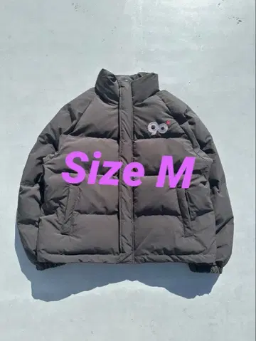 9090 90 Logo Rich Puffer Jacket