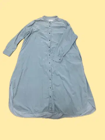 [ niko and - ] 코듀로이 셔츠 원피스 라이트 블루