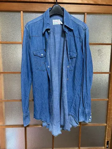 Wrangler USA제 데님 셔츠 15x33