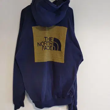 THE NORTH FACE 후드 부착 후드티 네이비/올리브