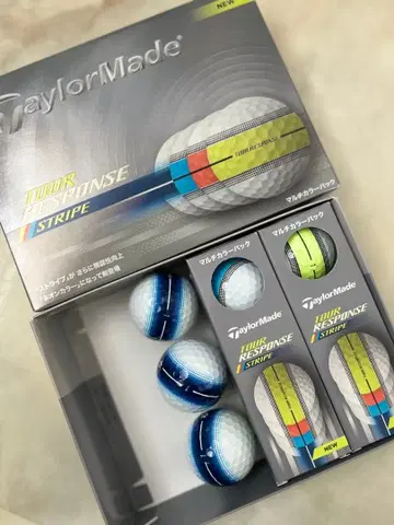 TaylorMade Tour Response Stripe 골프공 9