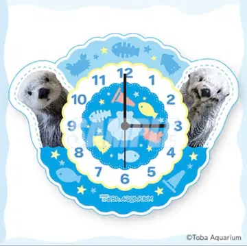 도바 수족관 캡 복권 아크릴 시계