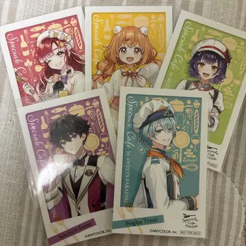 니지산지 Speciale 아오미 커피 콜라보 스티커