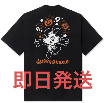 VERDY GUESSJEANS TOKYO 한정판 콜라보 할로윈 T셔츠