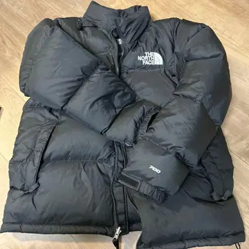 THE NORTH FACE 블랙 다운 자켓 US S