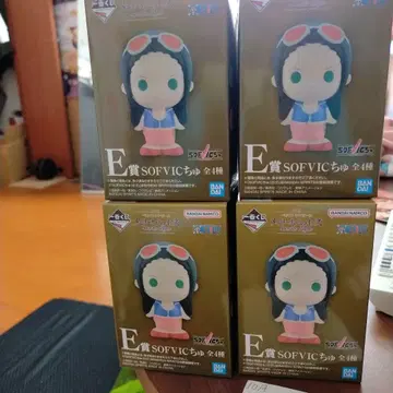 원피스 E상 SOFVIC 츄우캬라 4체 세트