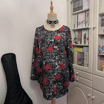 별 패턴 티셔츠