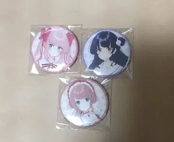 아쿠아리움은 춤추지 않아 WonderGOO 특전 캔뱃지 3개 세트