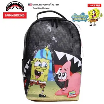스프레이 그라운드 스펀지밥 가죽