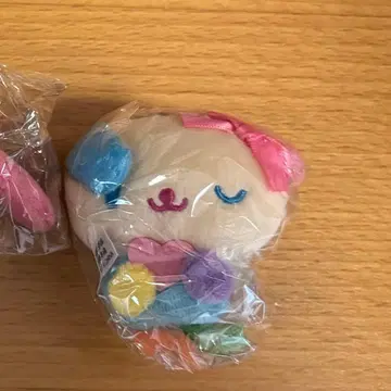 산리오 우사하나 봉제 인형 키링