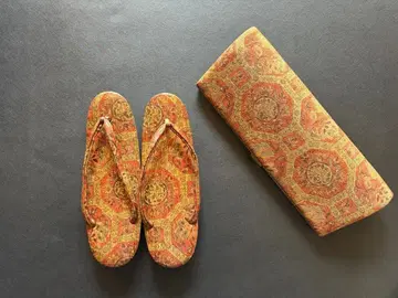 일본 의류용 백과 일본 나막신 세트