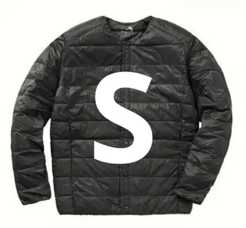 새상품 워셔블 퓨전 다운라이트 자켓 블랙 S 워크맨 등산